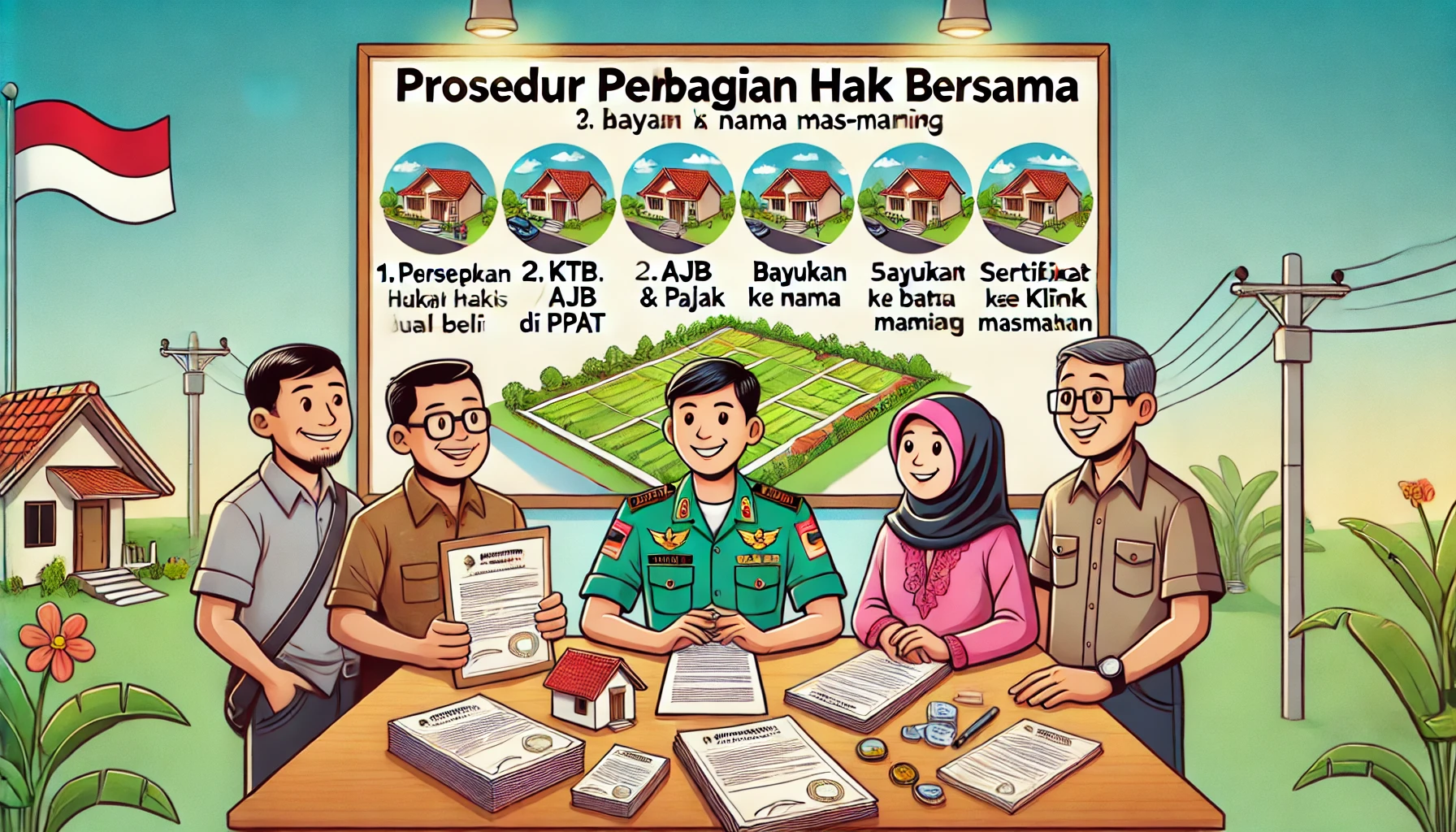 Mengurus Peralihan Hak Pembagian Hak Bersama: Panduan Lengkap
